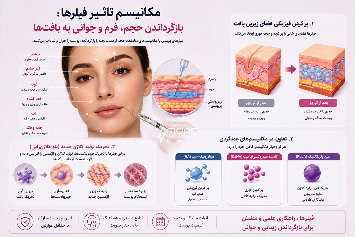 مکانیسم تاثیر فیلرها - فیلر استارفیل